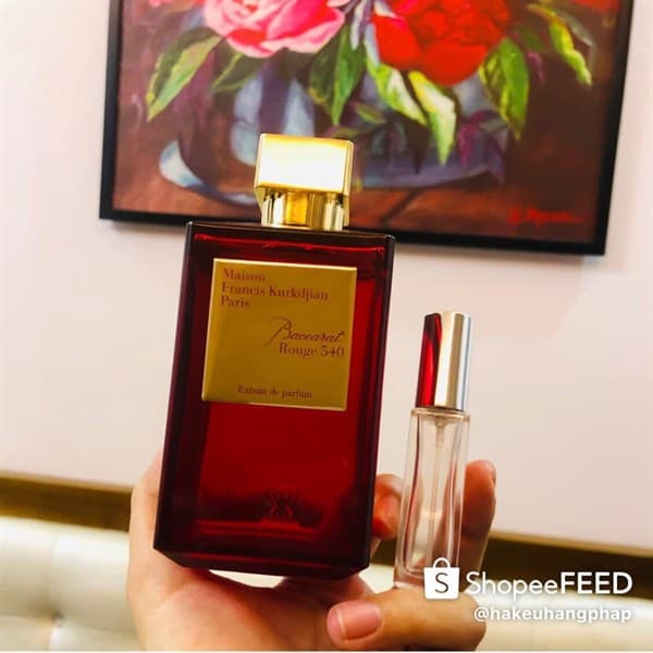 Chiết nước hoa Maison Francis Kurkdjian Baccarat Rouge 540 Extrait De Parfum 10ml