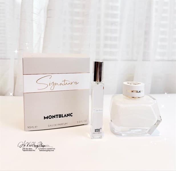 Chiết nước hoa nữ Montblanc Signature edp 10ml
